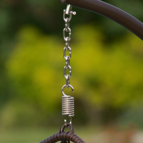 Outdoor Brown Wicker Hanging Chair