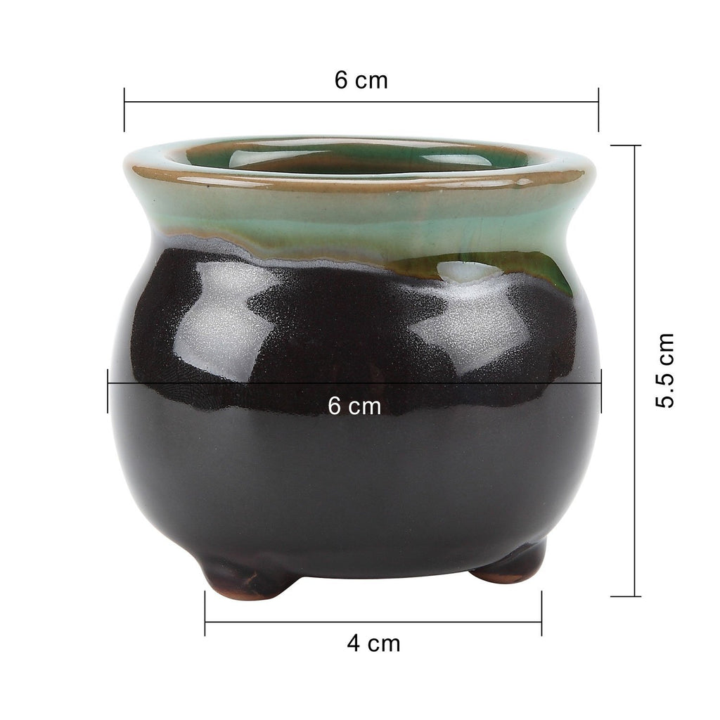 2.5 Inch Ceramic Succulent Pot / Pack of 6