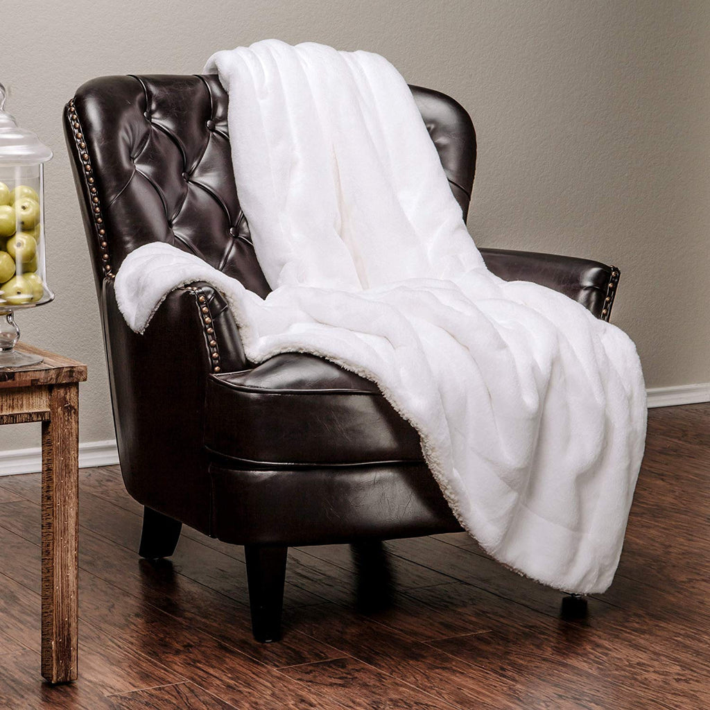 Super Soft Shaggy Longfur Throw Blanket  |  Microfiber Blanket | 50"x 65" - Many colors to choose from