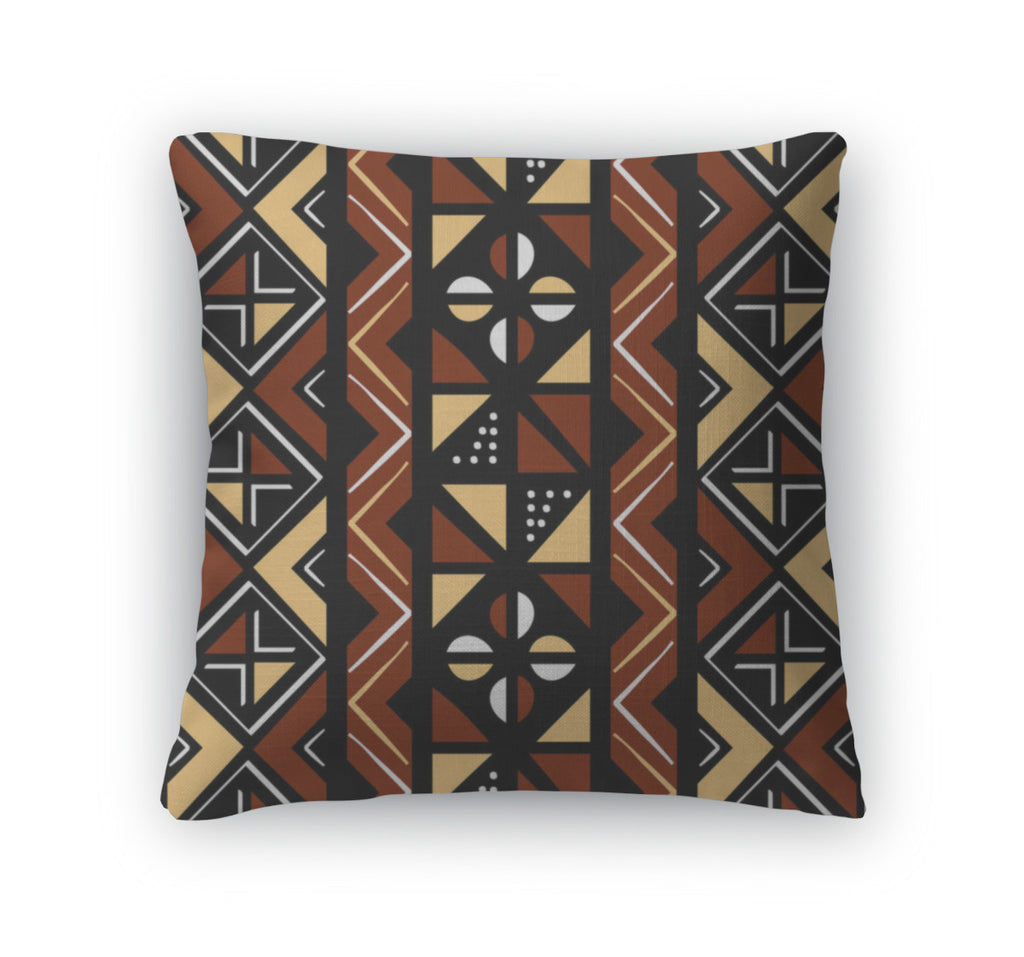 Throw Pillow, African Pattern