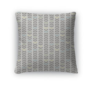 Throw Pillow, Of Handdrawn Arrows Or Chevrons