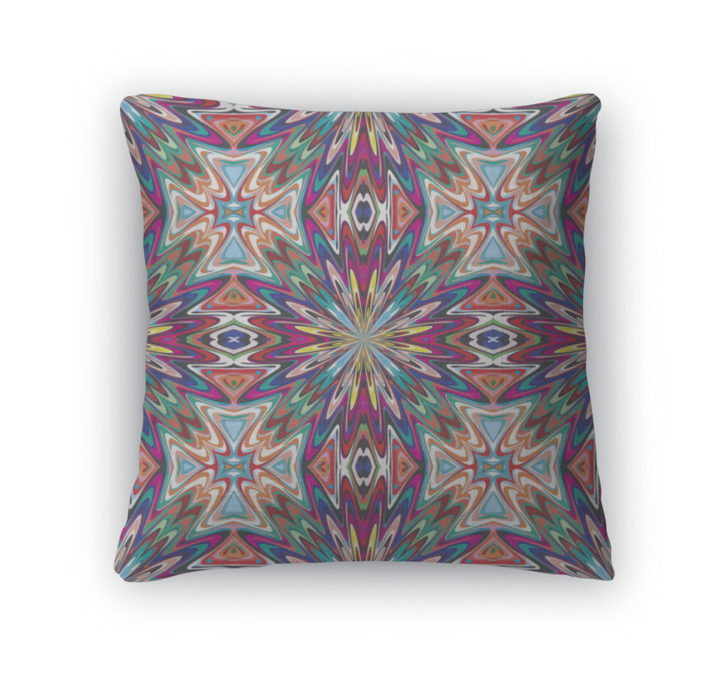 Throw Pillow, Mexican Textile Design