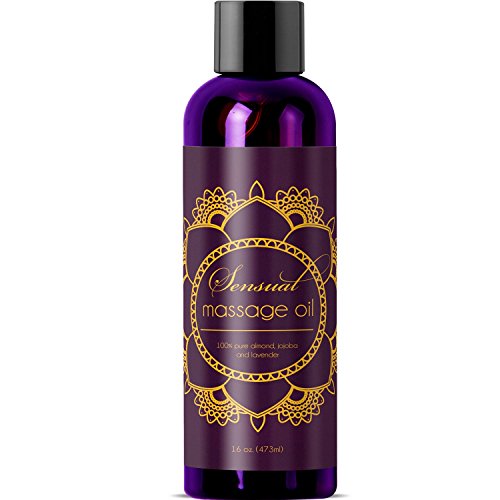 Honeydew Sensual Massage Oil with Pure Lavender Oil - Relaxing Almond & Jojoba Oil 8oz