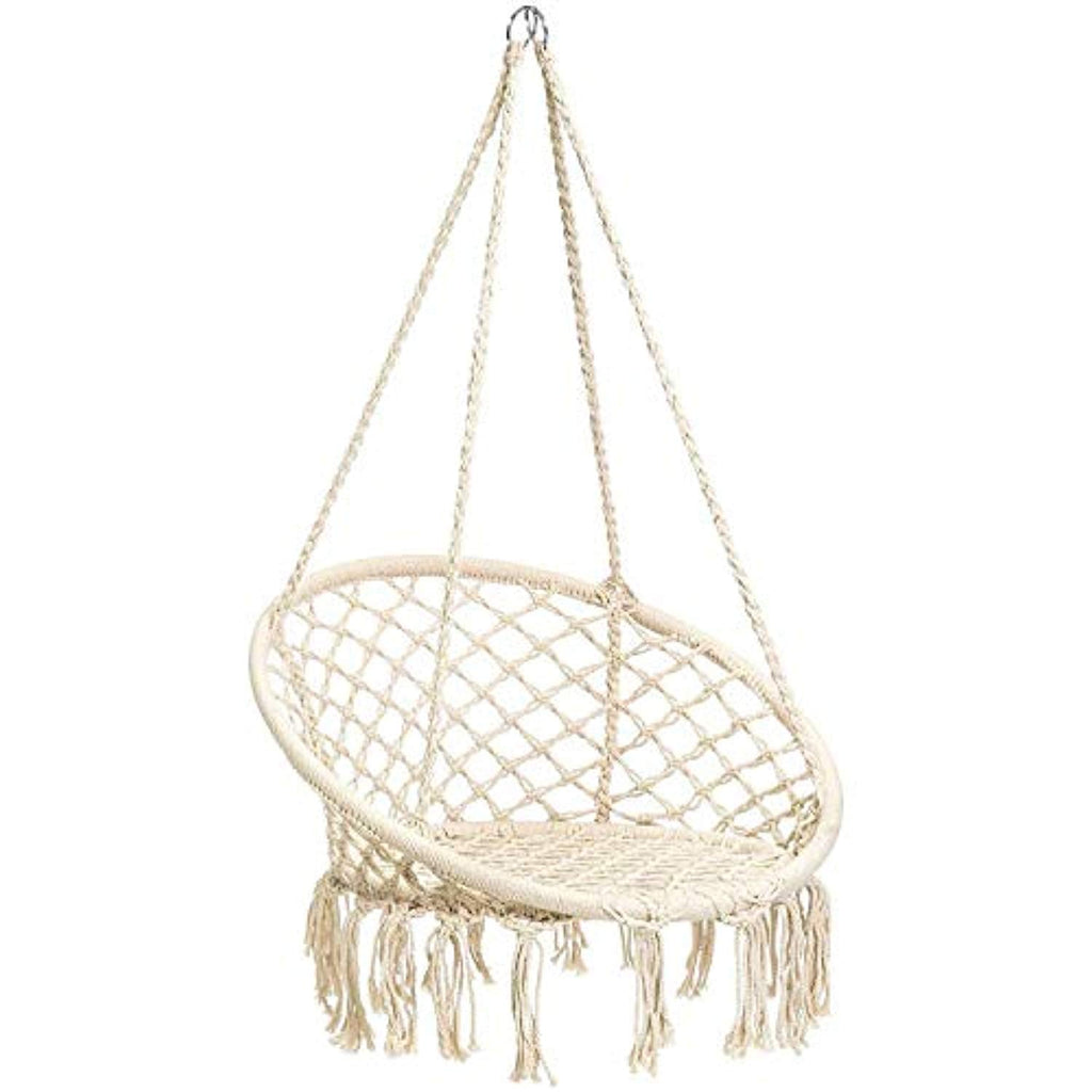 Macrame Hammock Chair for Indoor or Outdoor