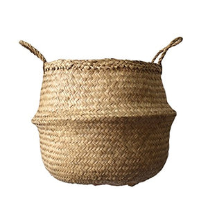 Natural Seagrass Basket | Handmade
