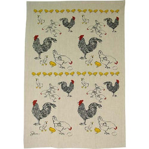Chickens Kitchen Towels, Set of 2
