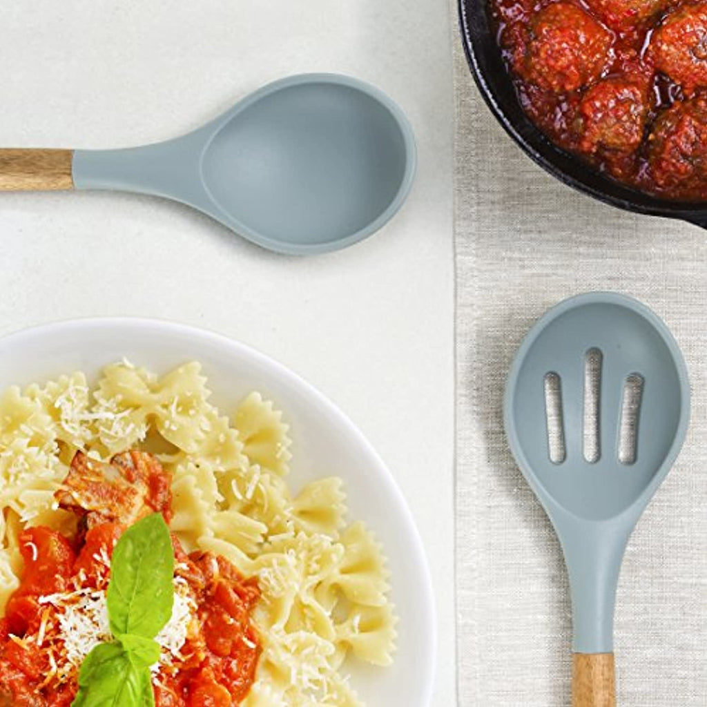 8 -Piece Silicone Cooking Spoon Set