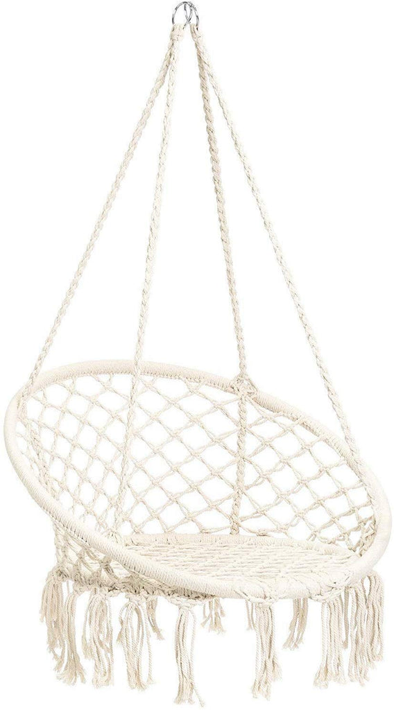 Macrame Hammock Chair for Indoor or Outdoor
