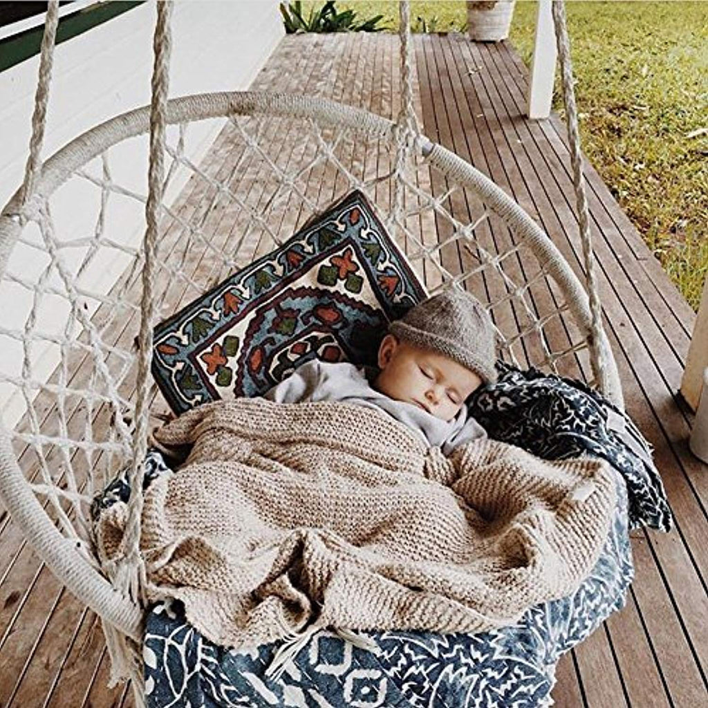Macrame Hammock Chair for Indoor or Outdoor