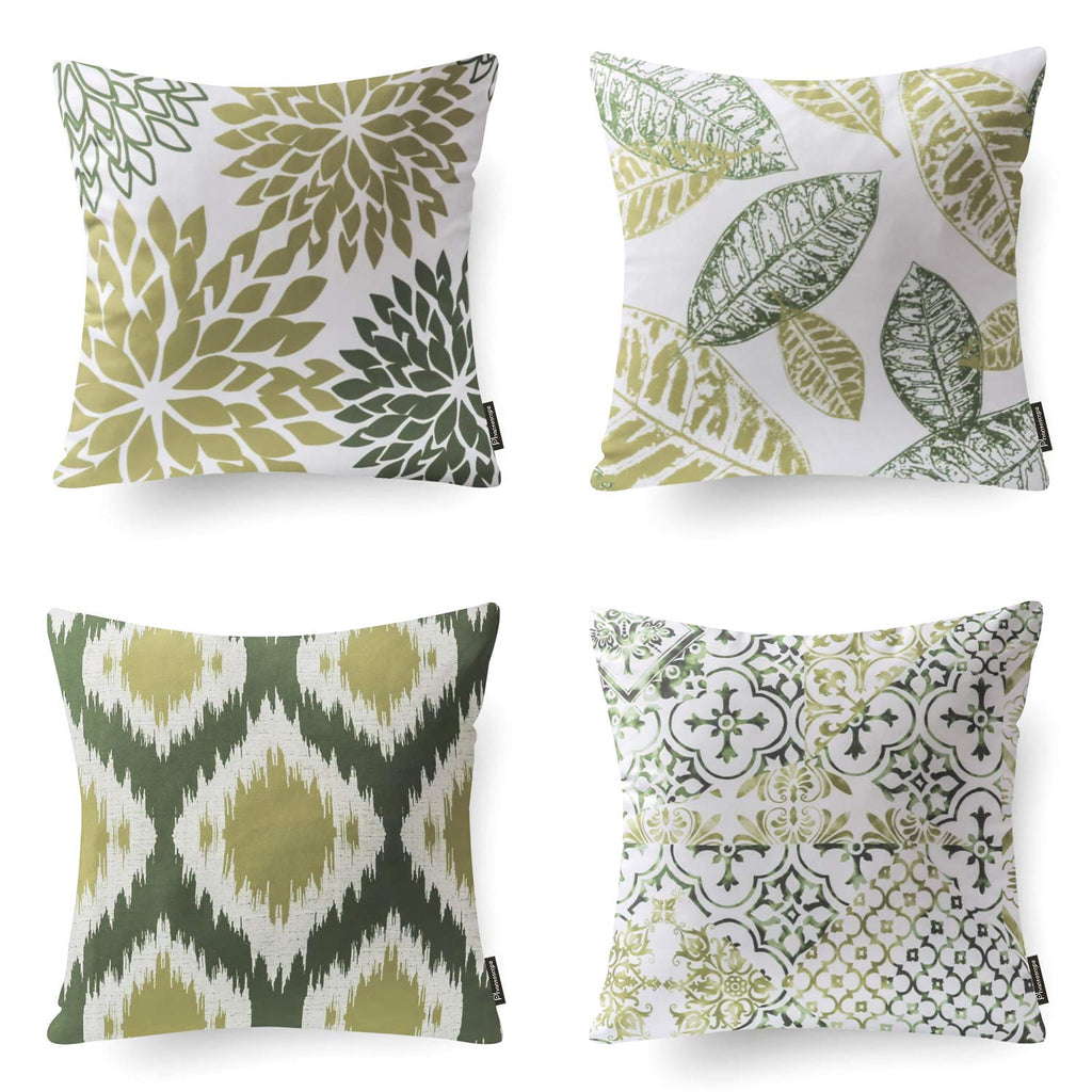 Set of 4  Decorative Throw Pillow Case Cushion Cover 18" x 18" 45cm x 45cm--Comes in many custom colors!