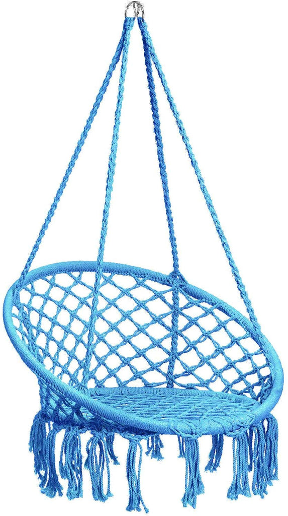 Macrame Hammock Chair for Indoor or Outdoor