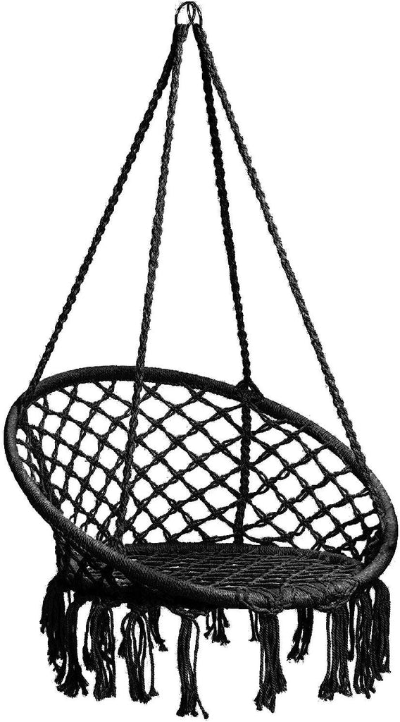 Macrame Hammock Chair for Indoor or Outdoor