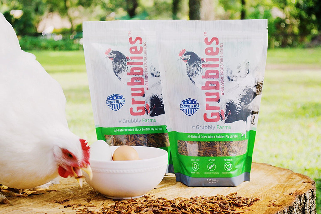 Grubblies - Wholesome USA Grown Treats for Chickens